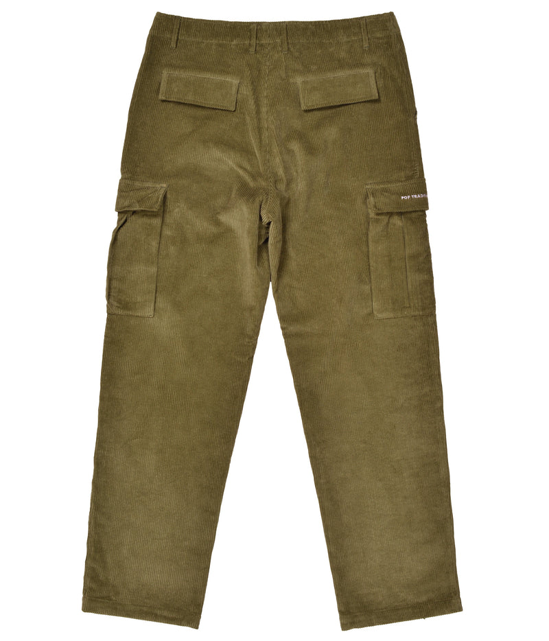 Pop Corduroy Cargo Pants Hunting Green