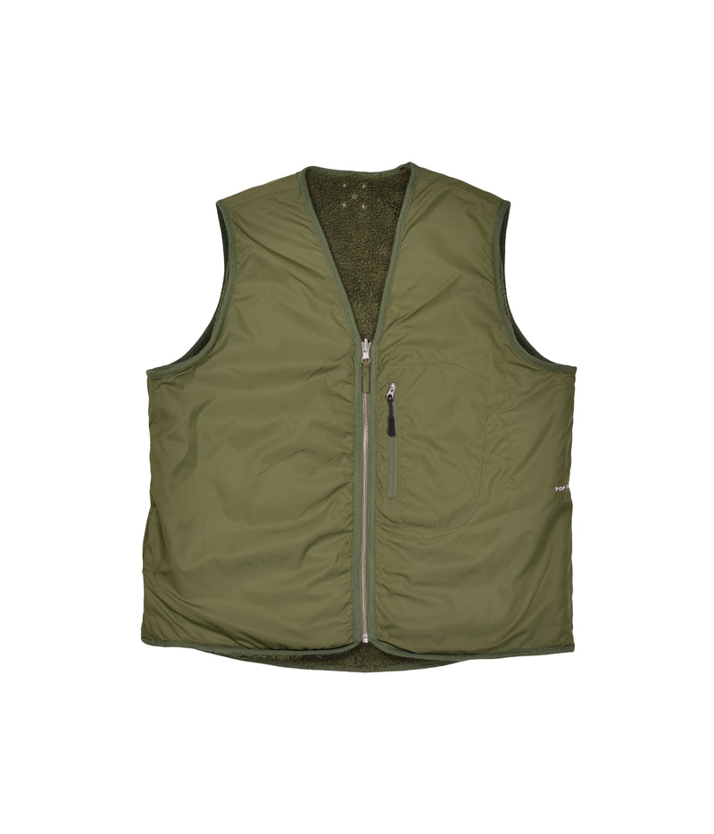 Pop Harold Reversible Vest Hunting Green