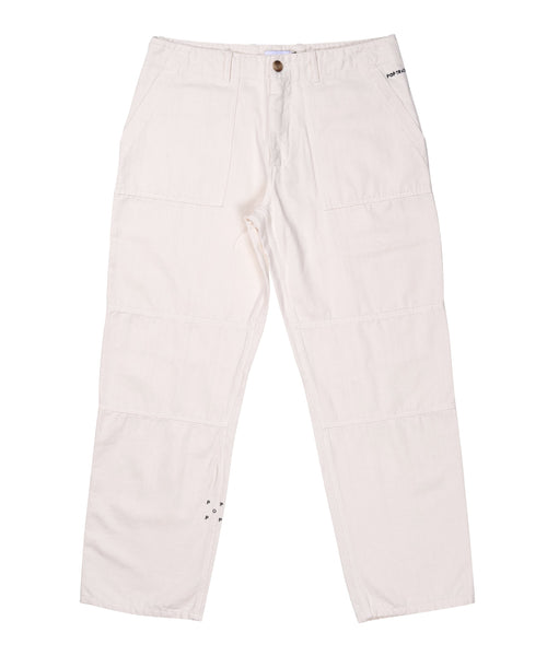 Featured Product Image Of Pop Phatique Farm Pants Off White