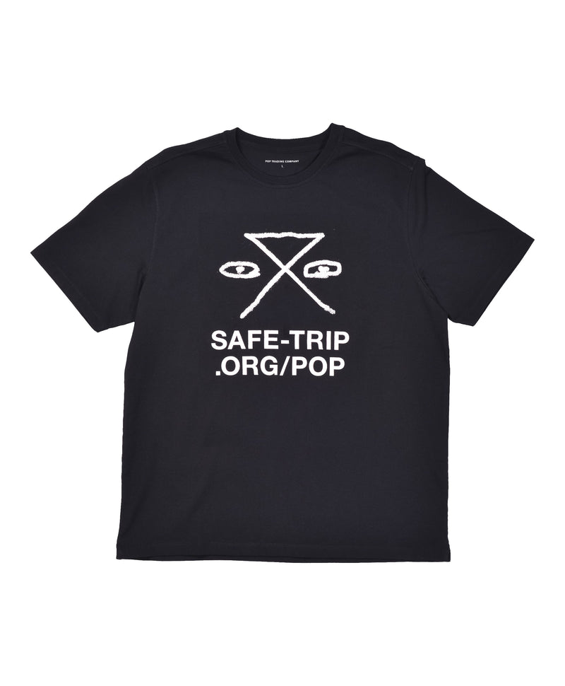 SAFE-TRIP.ORG/POP T-Shirt Black