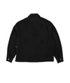 Pop Full Zip Jacket Black Washed Canvas