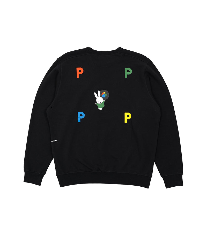 Pop & Miffy Crewneck Black