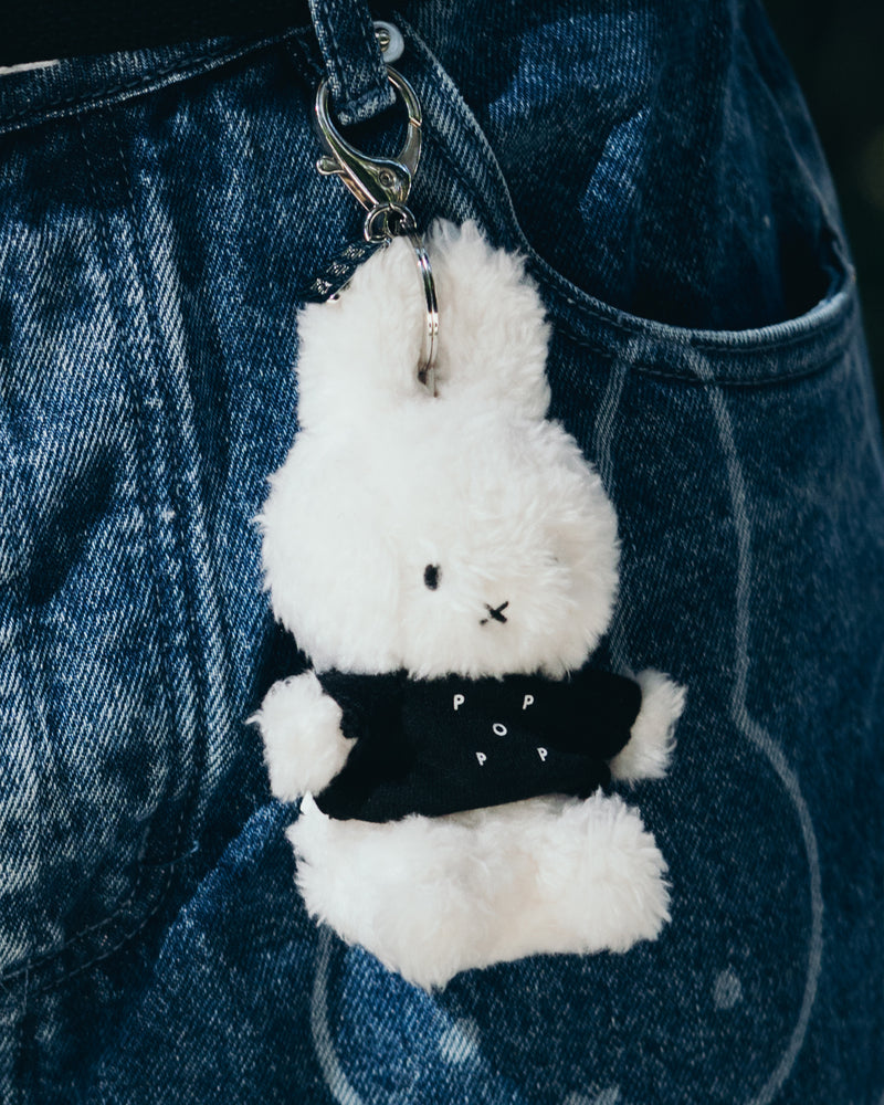 Miffy & Pop Fuzzy Keychain