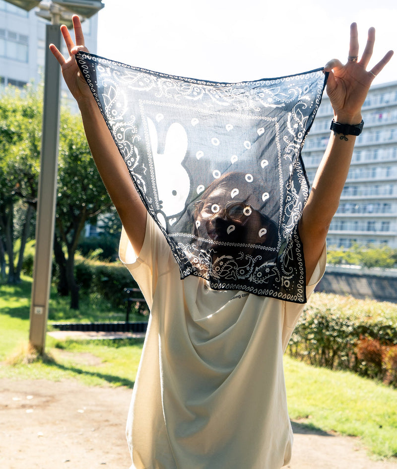 Pop & Miffy Bandana Black