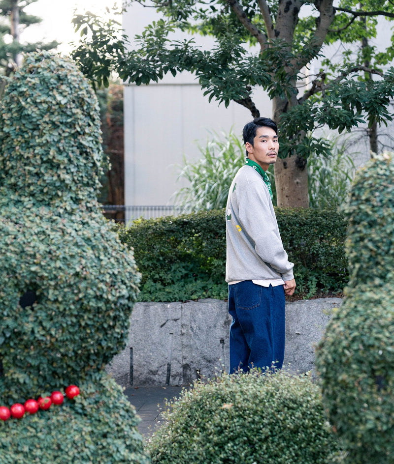 Pop & Miffy Crewneck Light Grey Heather