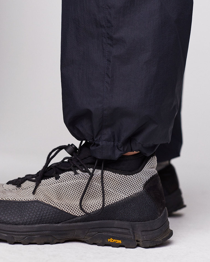 Pop Cargo Trackpants Black Mini Ripstop