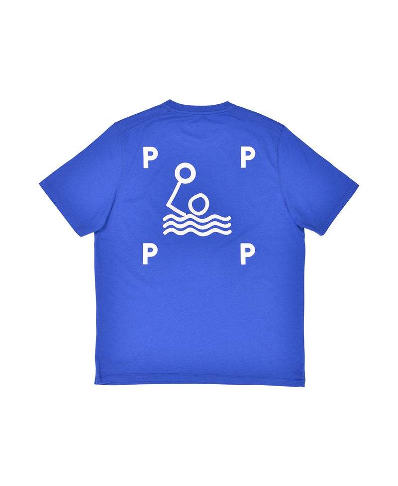 Pop Water Polo T-Shirt Blue