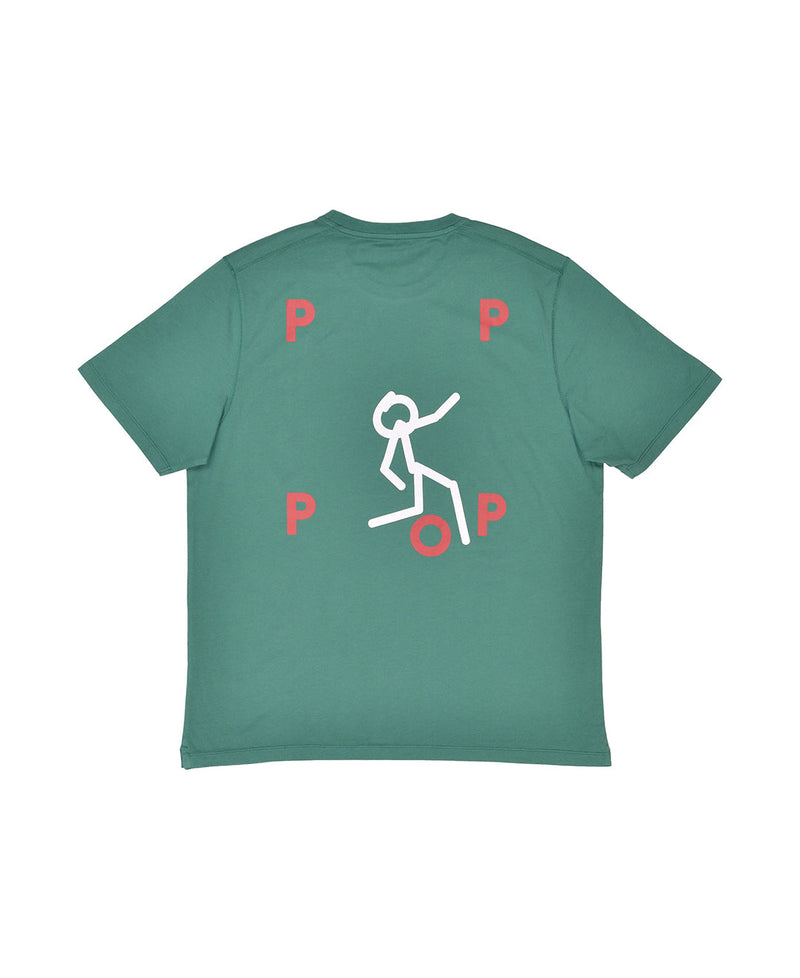 Pop Football T-Shirt Green