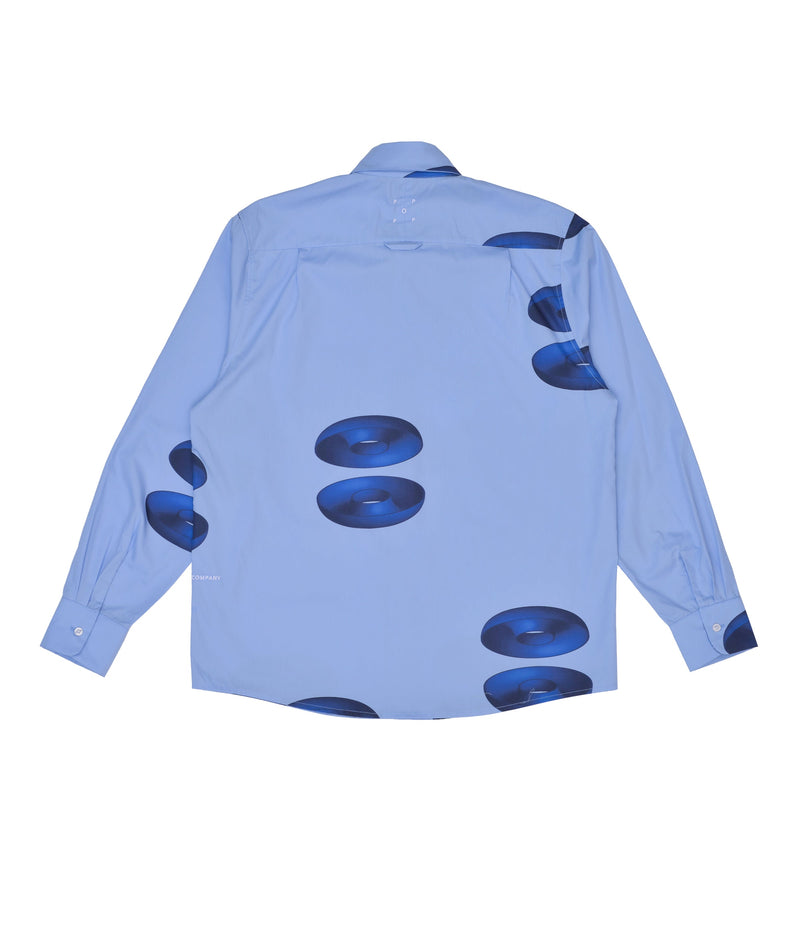 Pop Thomas Van Rijs Shirt Light Blue