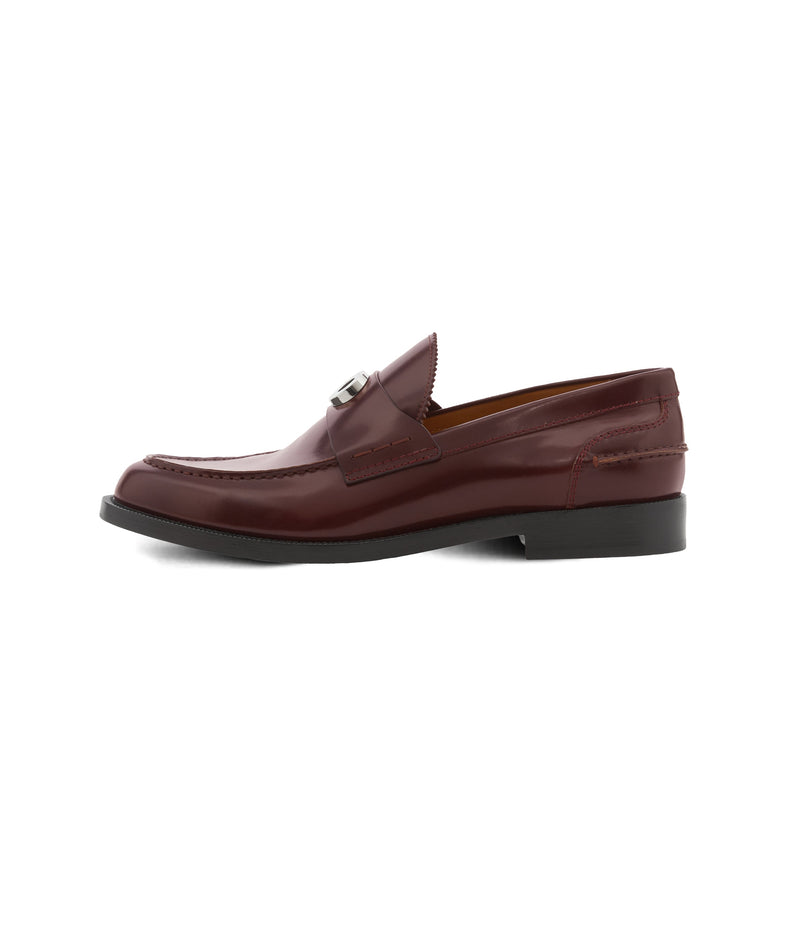 Burberry & Pop Loafers Burgundy