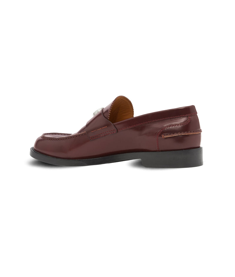 Burberry & Pop Loafers Burgundy