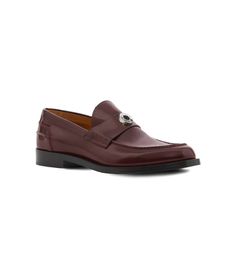 Burberry & Pop Loafers Burgundy