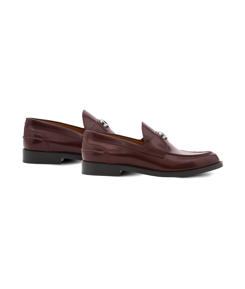 Burberry & Pop Loafers Burgundy