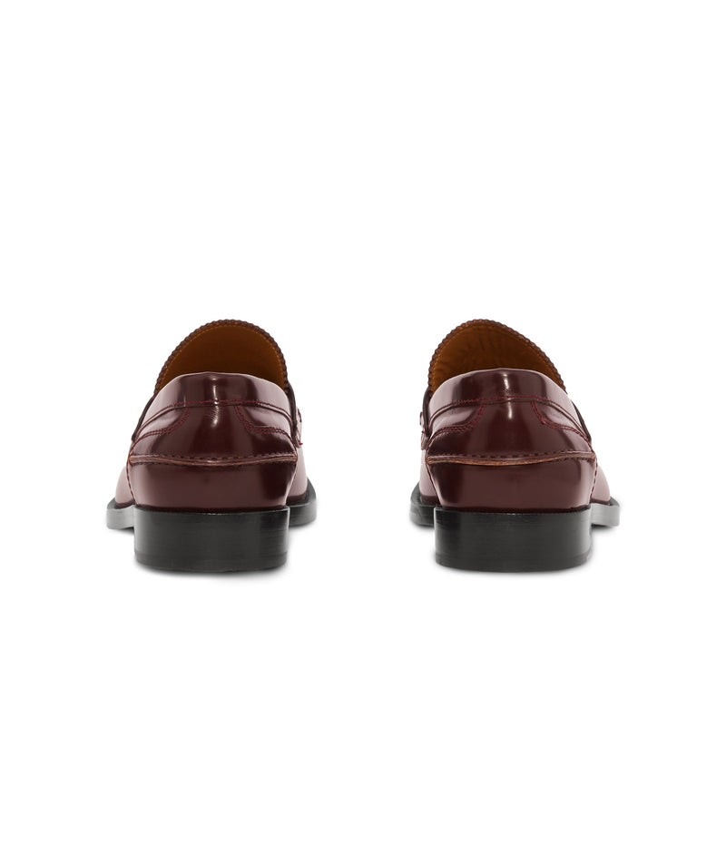 Burberry & Pop Loafers Burgundy