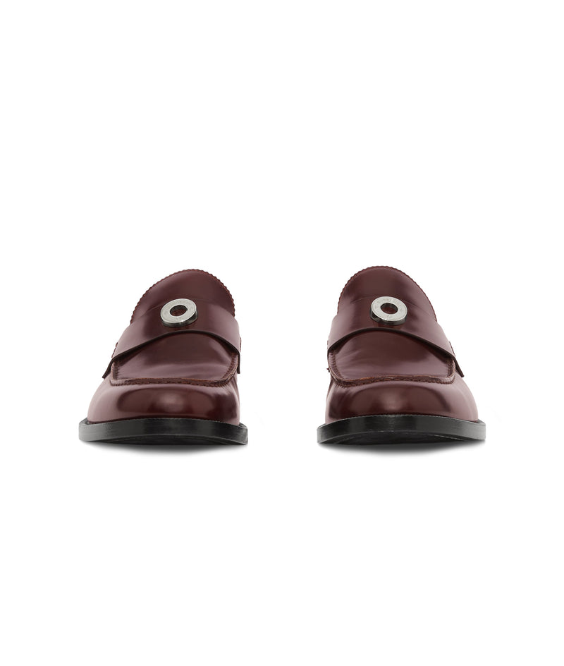 Burberry & Pop Loafers Burgundy