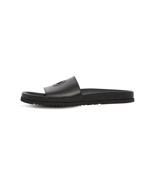 Featured Product Image Of Burberry & Pop Sharktooth Slides Black
