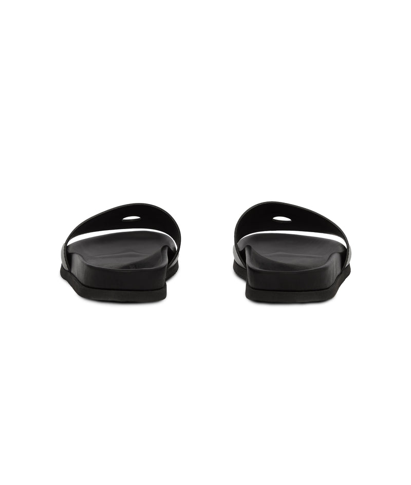 Burberry & Pop Sharktooth Slides Black