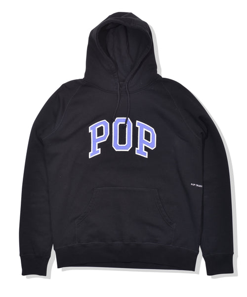 Featured Product Image Of Pop Arch Logo Hooded Sweat Black