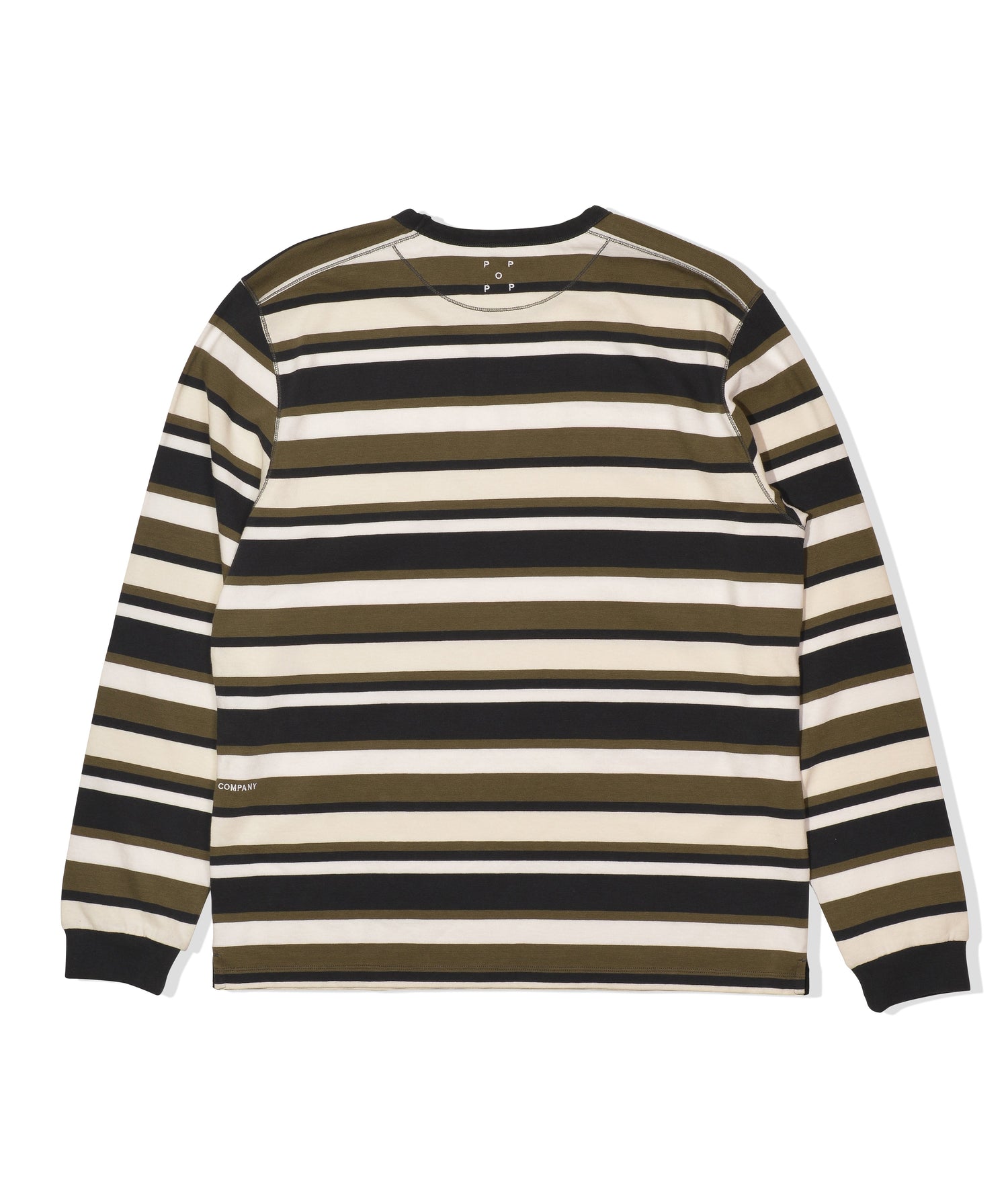Pop Co Striped Longsleeve T-Shirt Multicolour