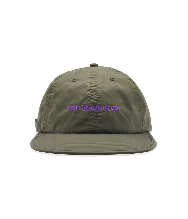 Pop Flexfoam 6 Panel Hat Combat/Purple