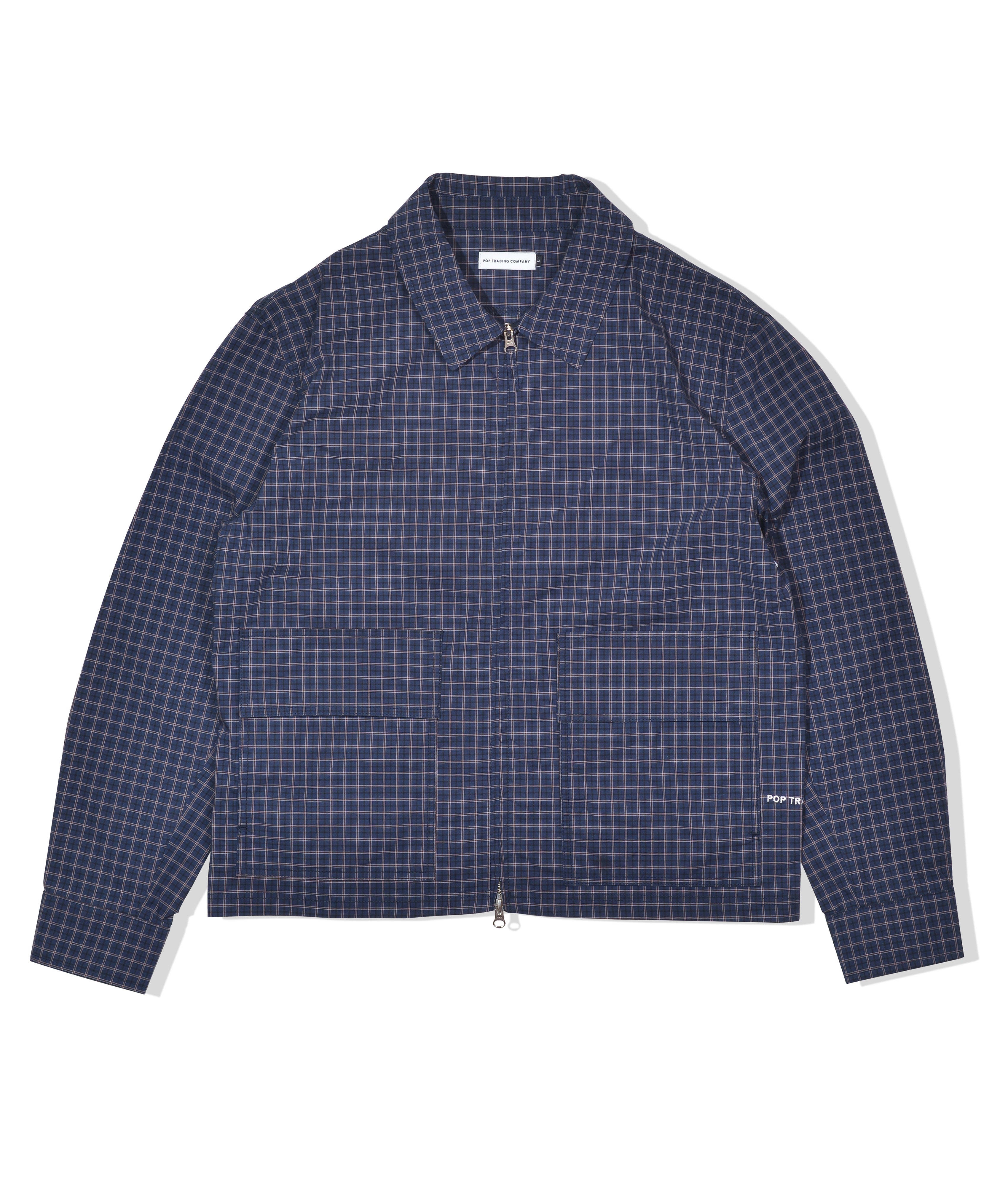 POP TRADING COMPANY シャツブルゾン POP TRADING COMPANY（ポップトレーディングカンパニー）の「POP