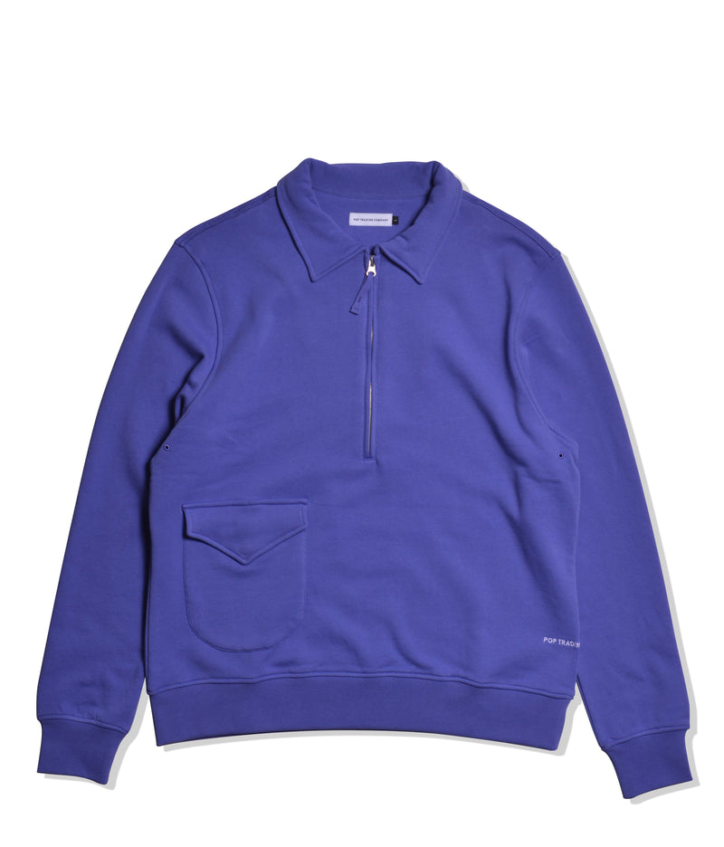 Pop Sportswear Company Heavyweight Halfzip Grape
