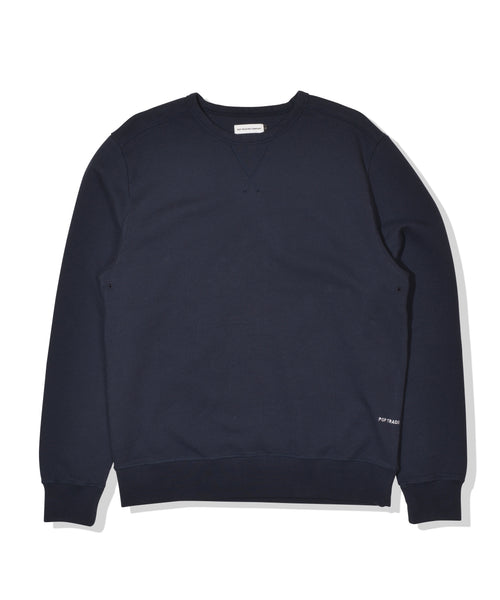 Featured Product Image Of Pop Logo Crewneck Sweat Navy/White