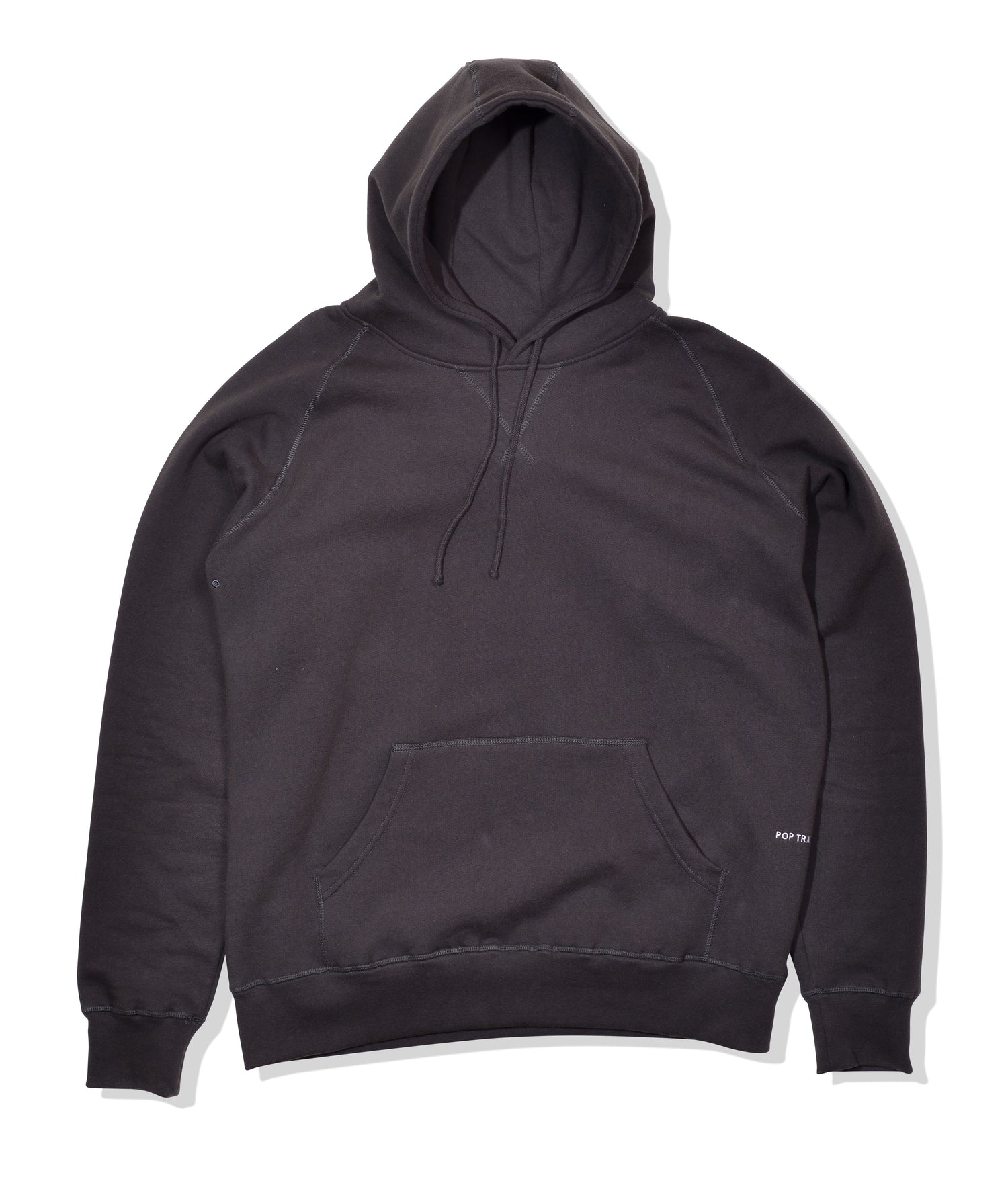 Pop Logo Hooded Sweat Anthracite