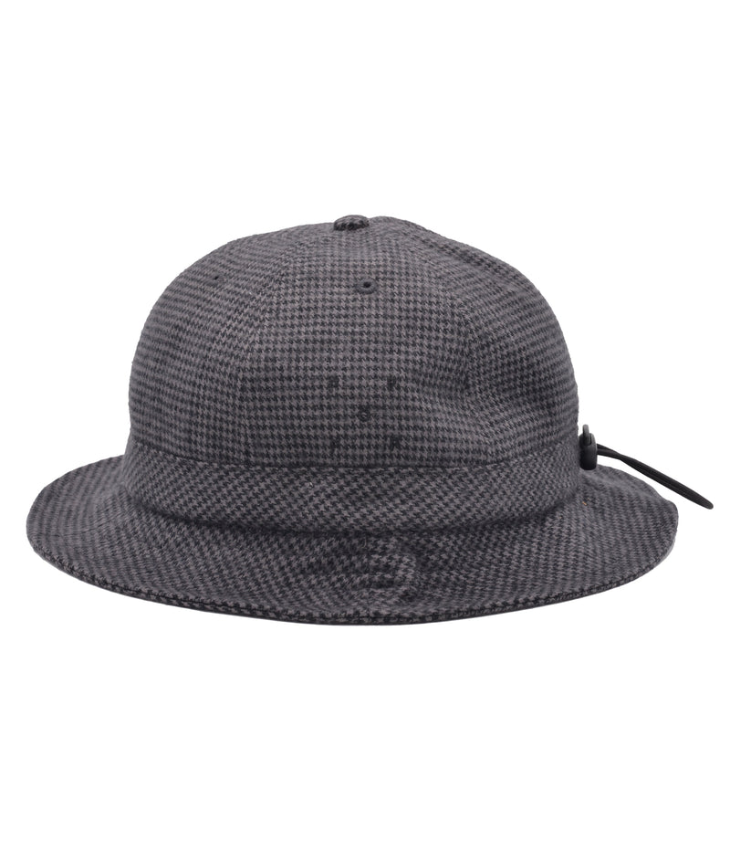 Pop Bell Hat Anthracite Houndstooth