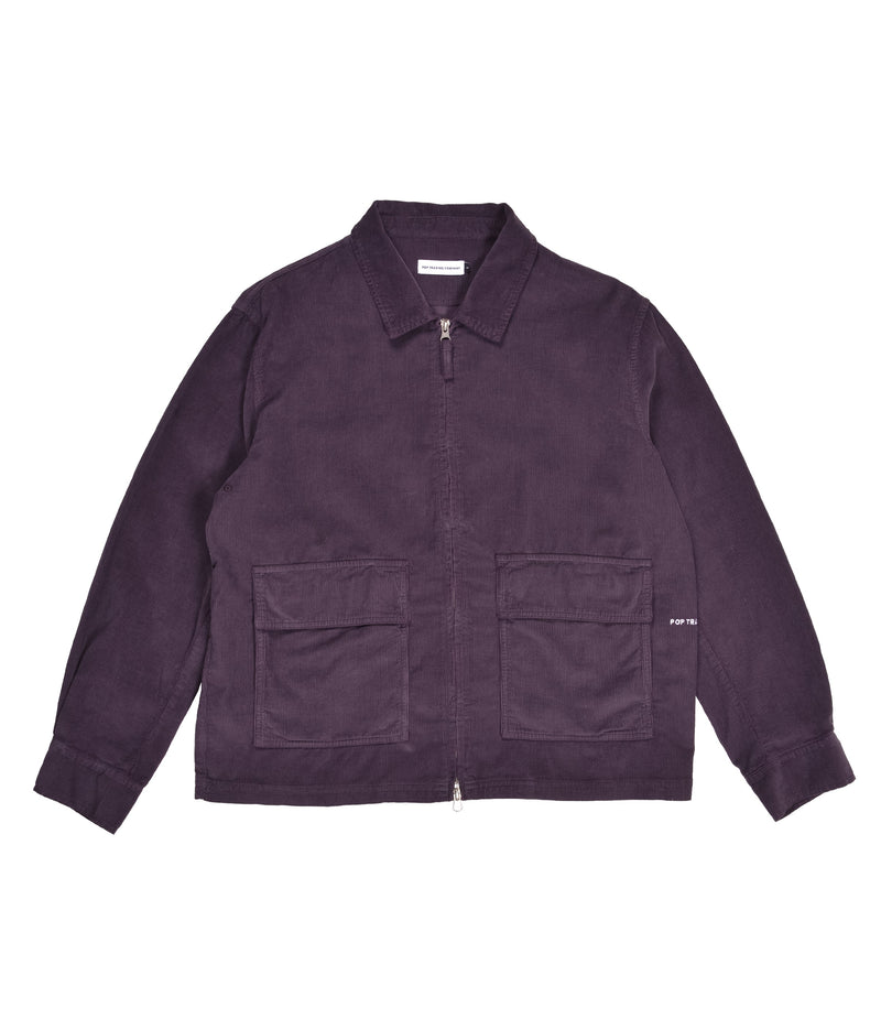 Pop Fullzip Jacket Dark Purple