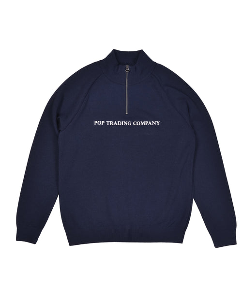 Featured Product Image Of Pop Sportswear Company Knitted Halfzip Navy