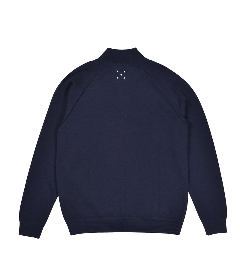 Pop Sportswear Company Knitted Halfzip Navy