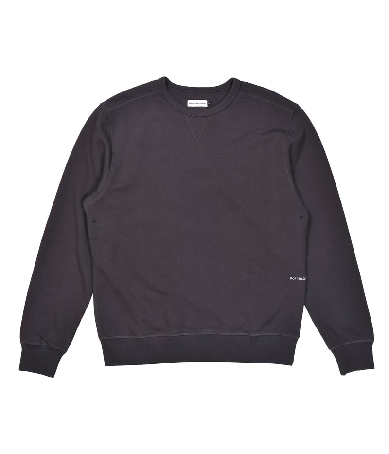 Pop Logo Crewneck Sweat Anthracite