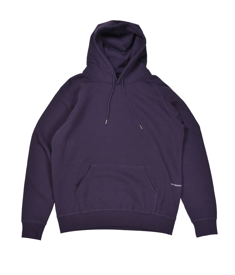 Pop Logo Hooded Sweat Dark Purple