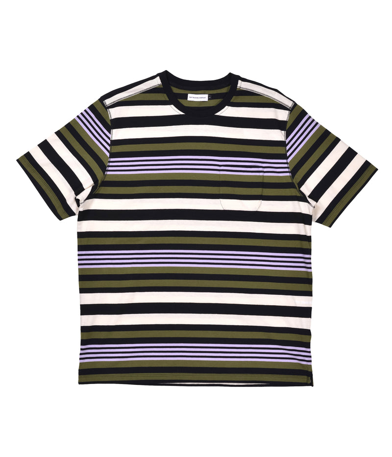 Pop Striped Pocket T-Shirt Multicolour