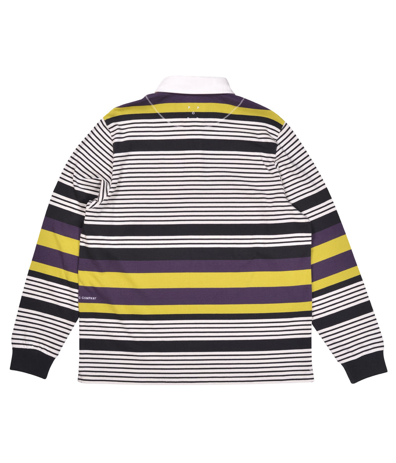 Pop Striped Rugby Polo Multicolour