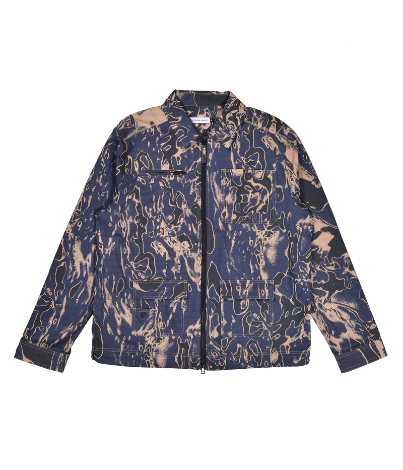 SAFE-TRIP.ORG/POP Jacket Trippy Camo