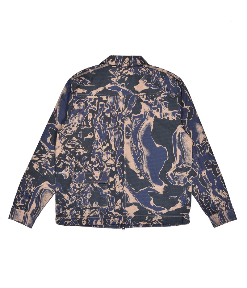 SAFE-TRIP.ORG/POP Jacket Trippy Camo