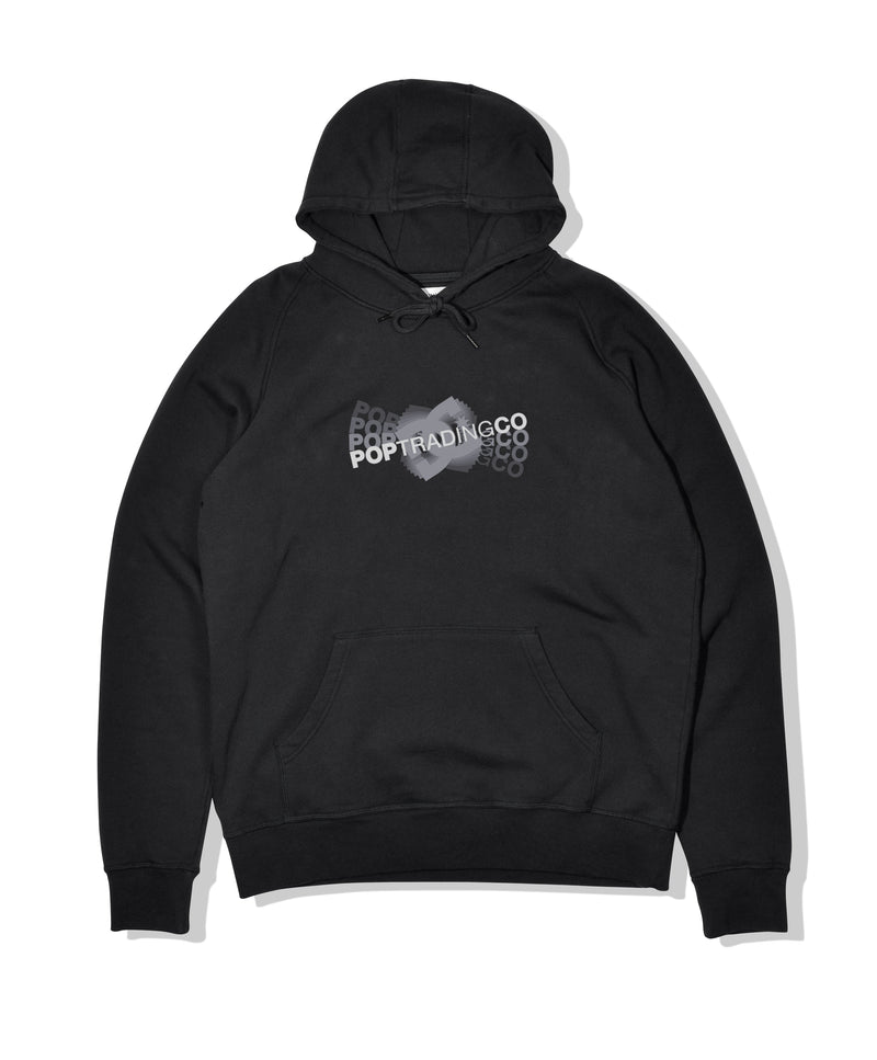 Pop/DC Shoes Logo Hooded Sweat Black
