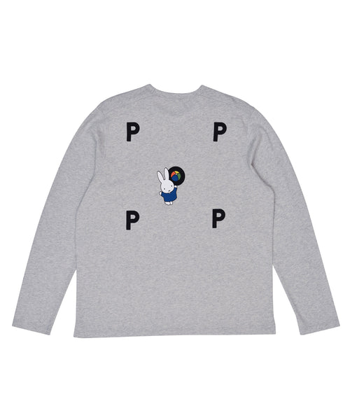 Featured Product Image Of Pop Miffy Ball Logo Longsleeve T-Shirt Ash Grey
