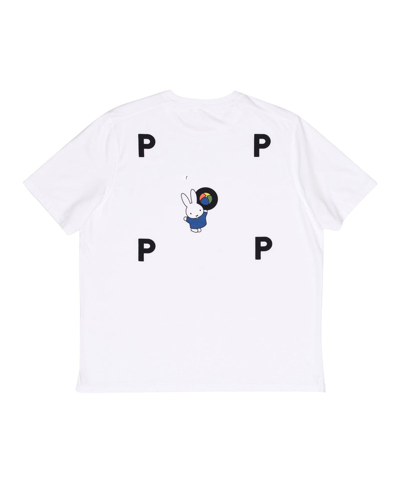 Pop Miffy Ball Logo T-Shirt White
