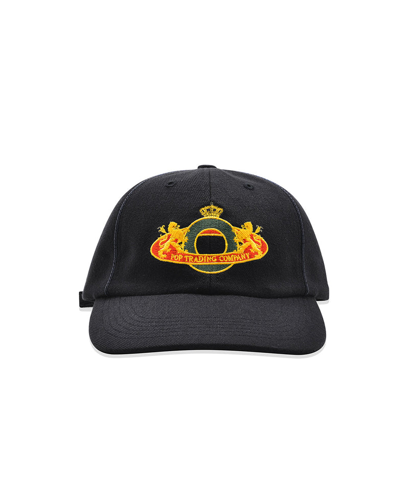 Pop Royal O 6 Panel Hat Black