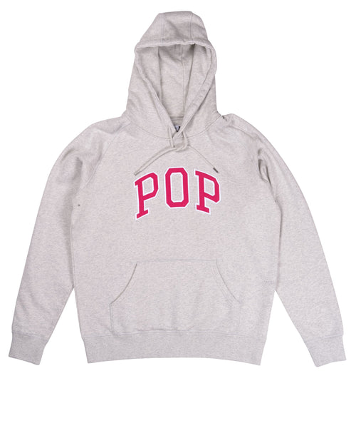 Featured Product Image Of Pop Arch Hooded Sweat Off White Heather