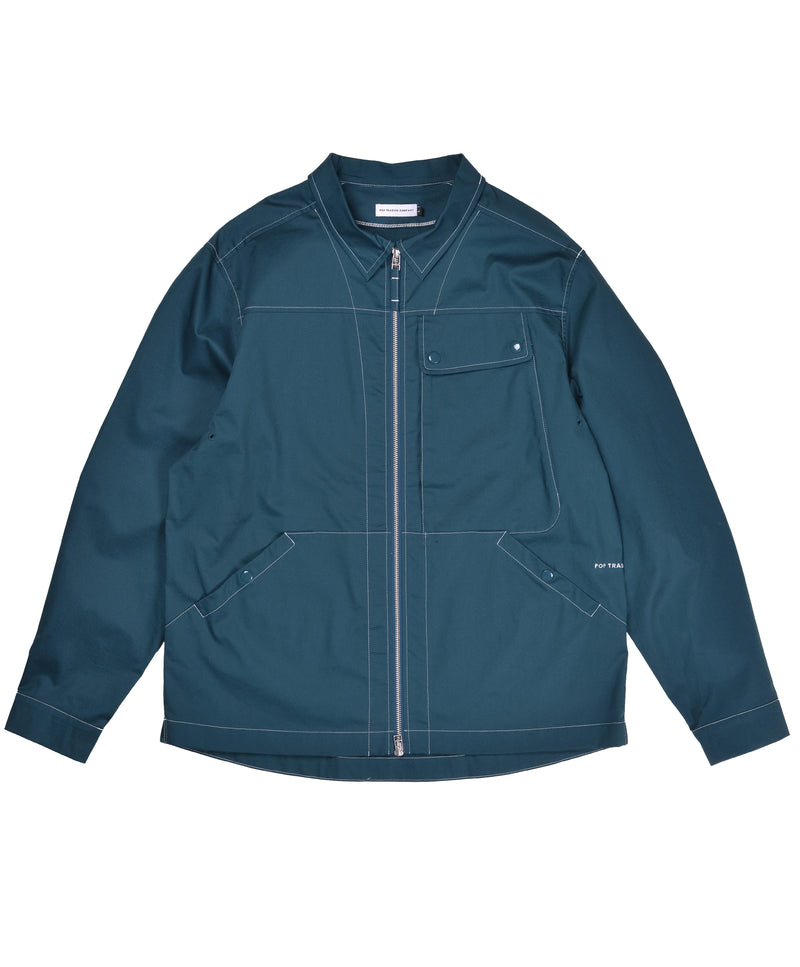 Pop Big Pocket Shirt Dark Teal