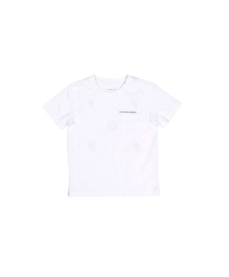 Pop Kids Logo T-Shirt White/Black