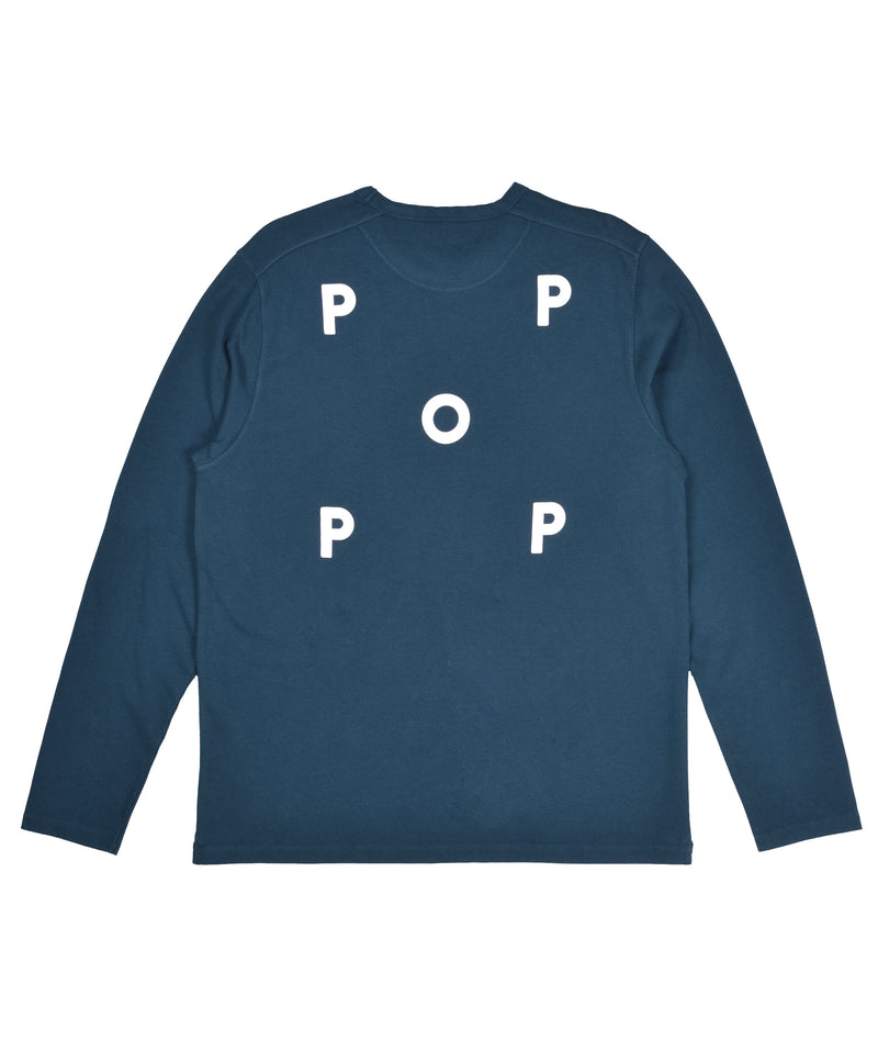 Pop Logo Longsleeve T-Shirt Dark Teal