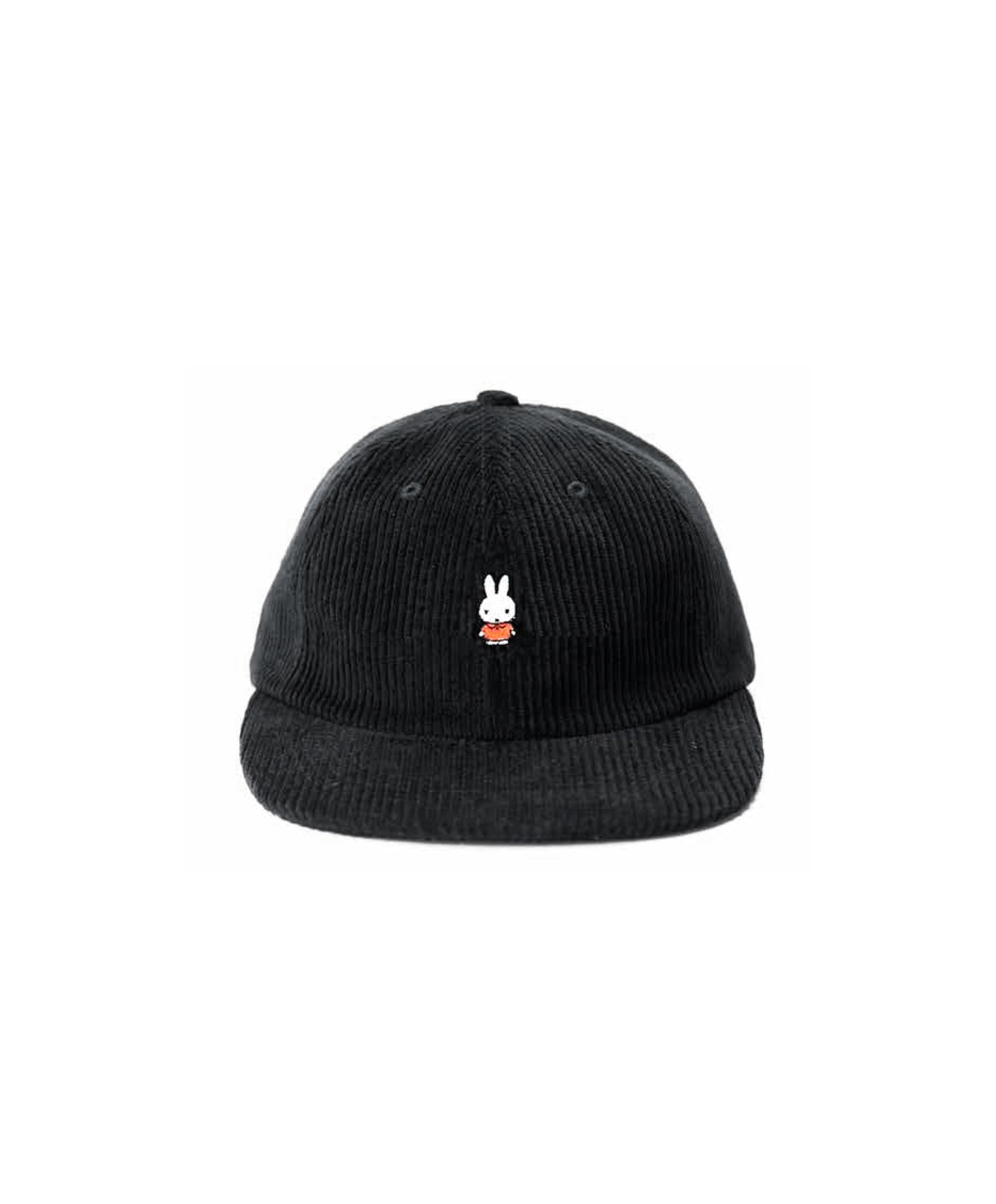 帽子 POP TRADING COMPANY miffy hat Pop Trading Company Miffy Six Panel Cap in Black | SVD USA