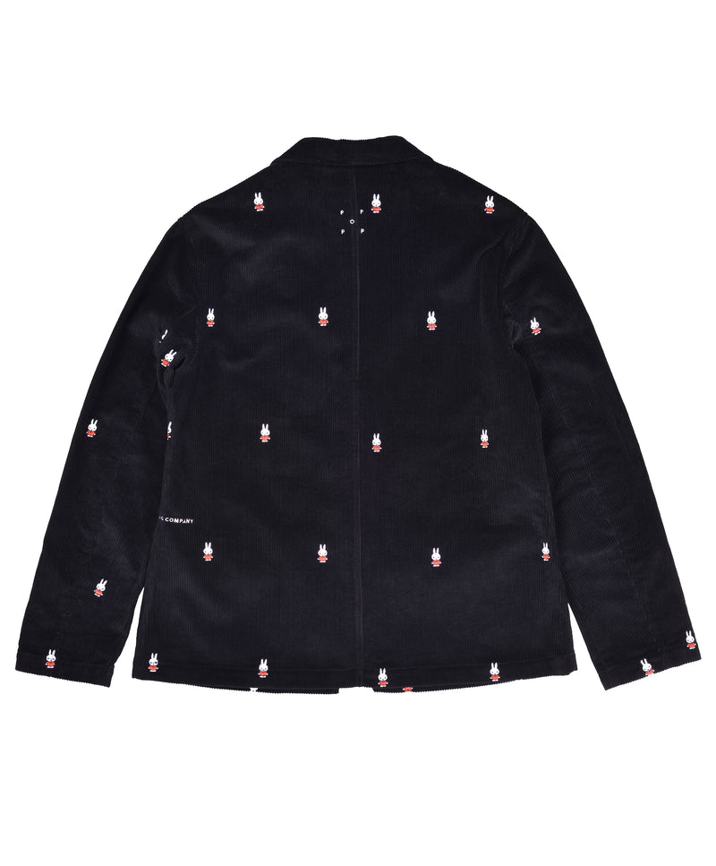 Pop Miffy Suit Jacket Black Cord