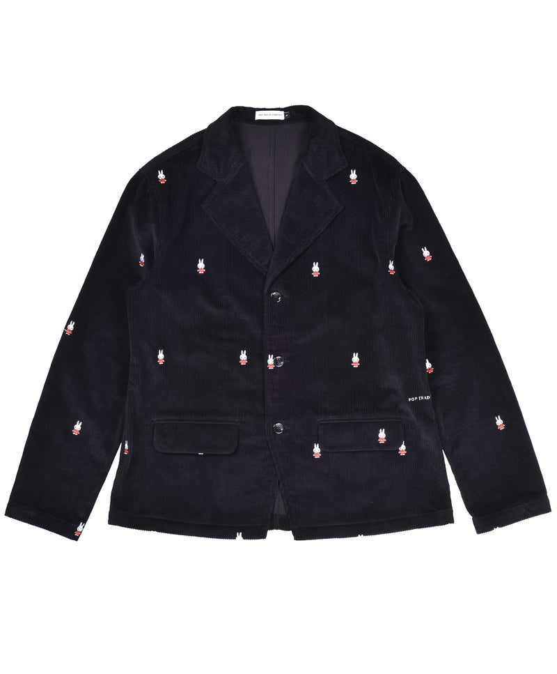 Pop Miffy Suit Jacket Black Cord