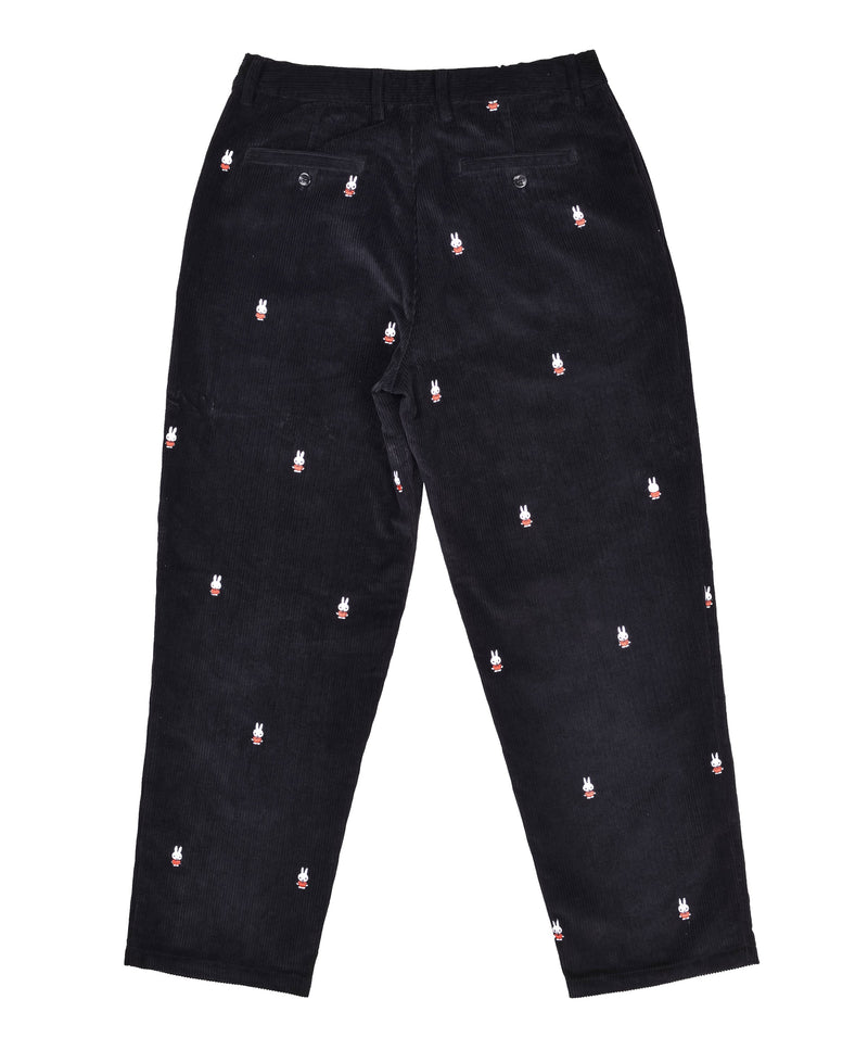 Pop Miffy Suit Pants Black Cord